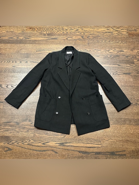 AYR Jackets & Blazers - AYR Black Double-Breasted Women's Blazer